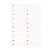 Bónová kniha A4 recykl, drev.pap.