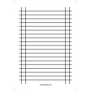 Písacia podložka papierová lakovaná A4