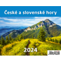 Stolový kalendár MiniMax České a slovenské hory 2024