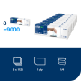 Papierové servítky 1-vrstv. TORK Xpressnap Snack. biele N4 (8x1125ks)