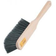 Metlička drevená neleštená s prírodnými vlasmi (konský vlas)