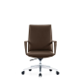 Kancelárske kreslo Carlo Conference, hnedé