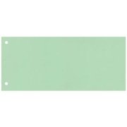 Kartónový rozraďovač Q-CONNECT úzky zelený