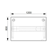 Pracovný stôl Motion, PO, 3S, 120x61 - 128x80 cm, buk/čierna