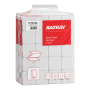 Papierové utierky skladané ZZ 2-vrstvové KATRIN 100% celulóza Handy pack biele (20 bal.)