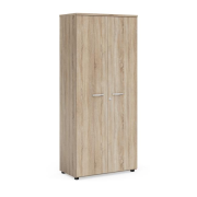 Šatníková skriňa s vešiakovou tyčou BASIC, 80x60x182cm, dub Sonoma