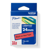 Samolepiaca páska Brother TZe-451 24 mm červená/čierna