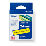 Samolepiaca páska Brother TZe-651 24 mm žltá/čierna
