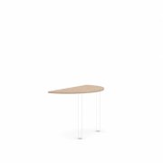 Doplnkový stôl bez nohy BASIC, 120x2,2x60cm, agát svetlý