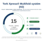 Zásobník na papierové utierky TORK Xpress Multifold biely H2