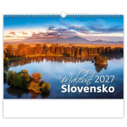Nástenný kalendár Malebné Slovensko 45 x 31,5 cm 2027