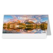 Stolový kalendár stĺpcový 32,1x13,4 cm - Tatry 2027