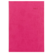 Diár Viva denný A5 14,8 x 21 cm ružový 2027