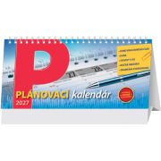 Stolový kalendár stĺpcový 29,7 x 13,8 cm - Plánovací 2027