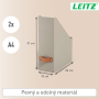 Stojan na časopisy Leitz Puro, kartón, 2ks