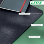 Podložka na stôl Leitz recyklovaná koža 36×70cm tmavosivá