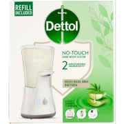 Dettol bezdotykový dávkovač s náplňou 250 ml - Aloe Vera