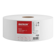Toaletný papier 2-vrstvový KATRIN 28 cm biely, celulóza, návin 250m