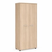 Šatníková skriňa s vešiakovou tyčou BASIC, 80x60x182cm, agát svetlý
