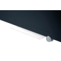 Tabuľa GLASSBOARD 90x120 cm, čierna
